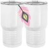 20 oz. Tall Stainless Steel Vacuum Insulated Tumbler White Thumbnail