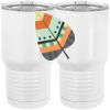 20 oz. Tall Stainless Steel Vacuum Insulated Tumbler White Thumbnail