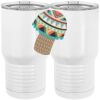 20 oz. Tall Stainless Steel Vacuum Insulated Tumbler White Thumbnail