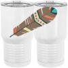 20 oz. Tall Stainless Steel Vacuum Insulated Tumbler White Thumbnail