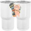 20 oz. Tall Stainless Steel Vacuum Insulated Tumbler White Thumbnail