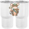 20 oz. Tall Stainless Steel Vacuum Insulated Tumbler White Thumbnail