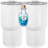 20 oz. Tall Stainless Steel Vacuum Insulated Tumbler White Thumbnail