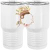 20 oz. Tall Stainless Steel Vacuum Insulated Tumbler White Thumbnail