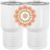 20 oz. Tall Stainless Steel Vacuum Insulated Tumbler White Thumbnail