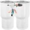 20 oz. Tall Stainless Steel Vacuum Insulated Tumbler White Thumbnail