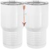 20 oz. Tall Stainless Steel Vacuum Insulated Tumbler White Thumbnail