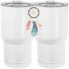 20 oz. Tall Stainless Steel Vacuum Insulated Tumbler White Thumbnail