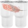 20 oz. Tall Stainless Steel Vacuum Insulated Tumbler White Thumbnail