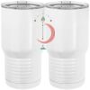20 oz. Tall Stainless Steel Vacuum Insulated Tumbler White Thumbnail