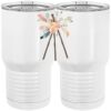 20 oz. Tall Stainless Steel Vacuum Insulated Tumbler White Thumbnail