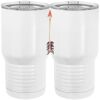 20 oz. Tall Stainless Steel Vacuum Insulated Tumbler White Thumbnail