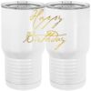 20 oz. Tall Stainless Steel Vacuum Insulated Tumbler White Thumbnail