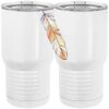 20 oz. Tall Stainless Steel Vacuum Insulated Tumbler White Thumbnail