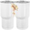 20 oz. Tall Stainless Steel Vacuum Insulated Tumbler White Thumbnail