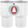 20 oz. Tall Stainless Steel Vacuum Insulated Tumbler White Thumbnail