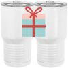 20 oz. Tall Stainless Steel Vacuum Insulated Tumbler White Thumbnail