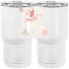 20 oz. Tall Stainless Steel Vacuum Insulated Tumbler White Thumbnail