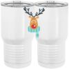 20 oz. Tall Stainless Steel Vacuum Insulated Tumbler White Thumbnail