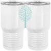 20 oz. Tall Stainless Steel Vacuum Insulated Tumbler White Thumbnail