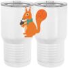 20 oz. Tall Stainless Steel Vacuum Insulated Tumbler White Thumbnail