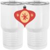 20 oz. Tall Stainless Steel Vacuum Insulated Tumbler White Thumbnail
