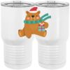 20 oz. Tall Stainless Steel Vacuum Insulated Tumbler White Thumbnail