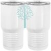 20 oz. Tall Stainless Steel Vacuum Insulated Tumbler White Thumbnail