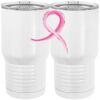 20 oz. Tall Stainless Steel Vacuum Insulated Tumbler White Thumbnail
