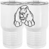 20 oz. Tall Stainless Steel Vacuum Insulated Tumbler White Thumbnail