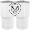 20 oz. Tall Stainless Steel Vacuum Insulated Tumbler White Thumbnail