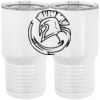 20 oz. Tall Stainless Steel Vacuum Insulated Tumbler White Thumbnail