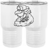 20 oz. Tall Stainless Steel Vacuum Insulated Tumbler White Thumbnail
