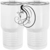 20 oz. Tall Stainless Steel Vacuum Insulated Tumbler White Thumbnail