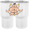 20 oz. Tall Stainless Steel Vacuum Insulated Tumbler White Thumbnail