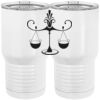 20 oz. Tall Stainless Steel Vacuum Insulated Tumbler White Thumbnail