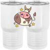 20 oz. Tall Stainless Steel Vacuum Insulated Tumbler White Thumbnail
