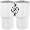 20 oz. Tall Stainless Steel Vacuum Insulated Tumbler White Thumbnail
