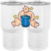 20 oz. Tall Stainless Steel Vacuum Insulated Tumbler White Thumbnail