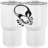 20 oz. Tall Stainless Steel Vacuum Insulated Tumbler White Thumbnail