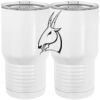 20 oz. Tall Stainless Steel Vacuum Insulated Tumbler White Thumbnail
