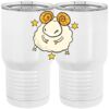 20 oz. Tall Stainless Steel Vacuum Insulated Tumbler White Thumbnail