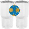 20 oz. Tall Stainless Steel Vacuum Insulated Tumbler White Thumbnail
