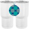 20 oz. Tall Stainless Steel Vacuum Insulated Tumbler White Thumbnail