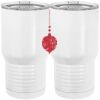 20 oz. Tall Stainless Steel Vacuum Insulated Tumbler White Thumbnail