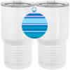 20 oz. Tall Stainless Steel Vacuum Insulated Tumbler White Thumbnail
