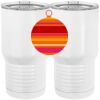 20 oz. Tall Stainless Steel Vacuum Insulated Tumbler White Thumbnail