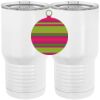 20 oz. Tall Stainless Steel Vacuum Insulated Tumbler White Thumbnail