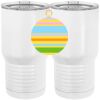 20 oz. Tall Stainless Steel Vacuum Insulated Tumbler White Thumbnail