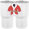 20 oz. Tall Stainless Steel Vacuum Insulated Tumbler White Thumbnail